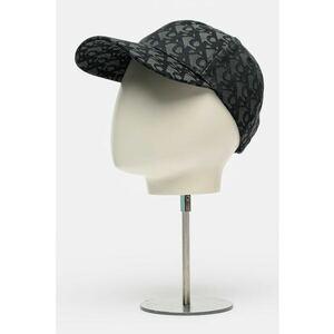 Sapca baseball cu model monograma - Negru/Gri inchis imagine