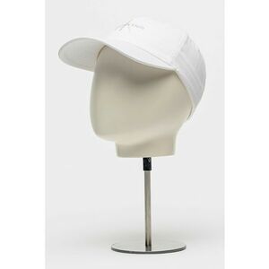 Sapca baseball de bumbac cu logo brodat - Alb fildes imagine
