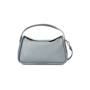 Geanta crossbody din piele - Albastru deschis imagine