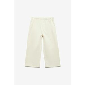 Pantaloni de trening cu croiala ampla - Alb imagine