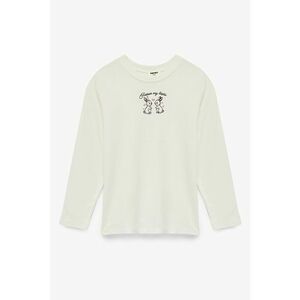 Bluza cu imprimeu grafic - Alb fildes imagine