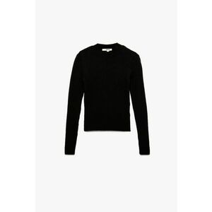 Pulover uni slim fit - Negru imagine