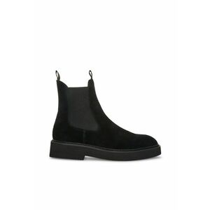 Ghete Chelsea din piele intoarsa Brantley - Negru imagine