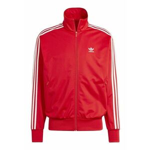 Bluza de trening cu fermoar si guler inalt Firebird - Rosu/Alb optic imagine