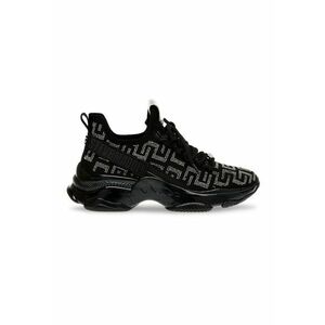Pantofi sport cu aplicatie de strasuri Maxout - Negru/Argintiu imagine