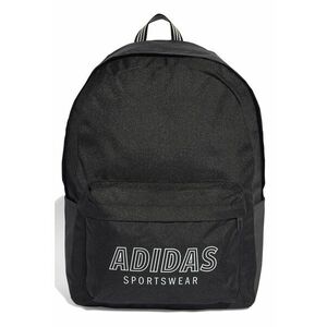 Rucsac cu logo si bretele ajustabile - 27.4 L - Alb/Negru imagine