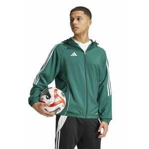 Jacheta cu maneci raglan - pentru fotbal Tiro 24 - Alb/Verde inchis imagine