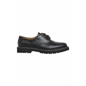 Pantofi derby din piele - Negru imagine