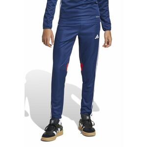 Pantaloni cu slituri laterale - pentru fotbal Tiro 25 - Rosu/Alb/Bleumarin imagine