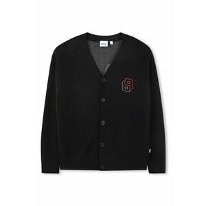 Pulover cu model logo - Negru imagine