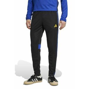 Pantaloni pentru fotbal cu slituri laterale - Negru/Albastru royal imagine