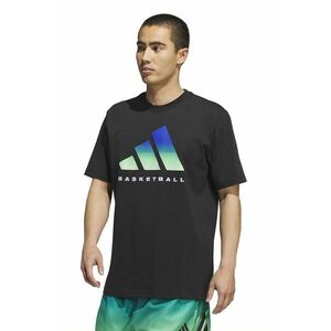 Tricou regular fit din bumbac cu logo - Verde/Negru/Albastru imagine