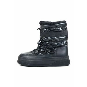 Cizme flatform - Negru imagine