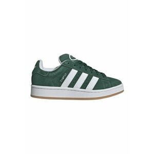 Pantofi sport Campus 00s din piele intoarsa - Verde englez/Alb optic imagine
