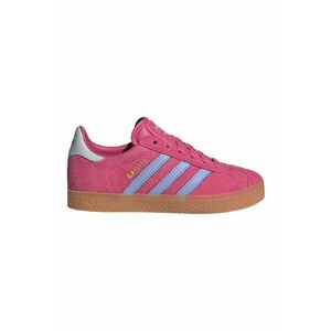 Pantofi sport din piele intoarsa cu garnituri de piele ecologica Gazelle - Albastru lavanda/Roz imagine