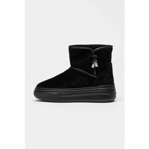 Ghete slip-on din piele intoarsa Nuage - Negru imagine