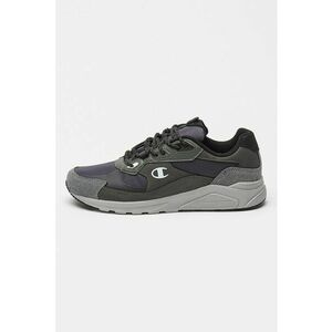 Pantofi sport low-cut cu segmente din material sintetic - Gri imagine