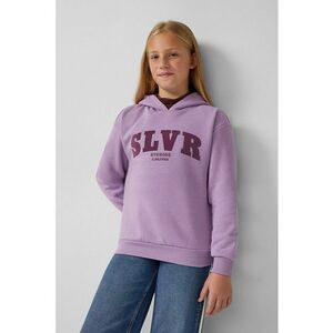Hanorac cu imprimeu text - Lila/Violet tyrian imagine
