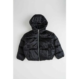 Geaca matlasata cu model - Negru imagine