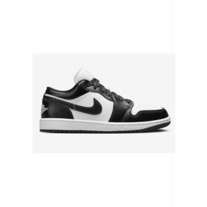 Pantofi sport barbati Nike 1 Low - Piele naturala - Alb/Negru - imagine
