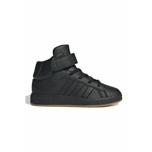 Pantofi sport mid-high din piele ecologica Grand Court - Negru imagine