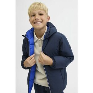 Jacheta reversibila cu gluga - Albastru royal/Bleumarin imagine