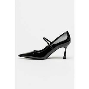 Pantofi Mary Jane din piele ecologica Krest - Negru imagine