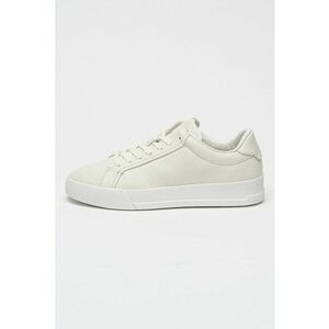 Pantofi sport low-cut din piele - Alb murdar imagine