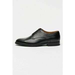 Pantofi derby din piele - Negru imagine