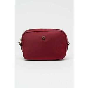Geanta crossbody cu logo - Rosu inchis imagine