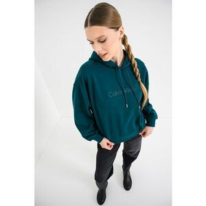 Hanorac cu broderie logo - Verde englez imagine