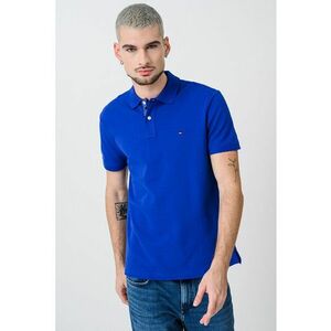 Tricou polo din amestec de bumbac organic - Albastru royal imagine