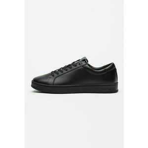 Pantofi sport low-cut din piele - Negru imagine