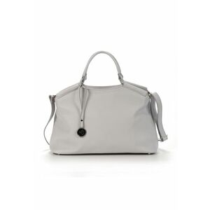 Geanta dama piele - Laura 63 B - 44x19x32 - Gri deschis imagine