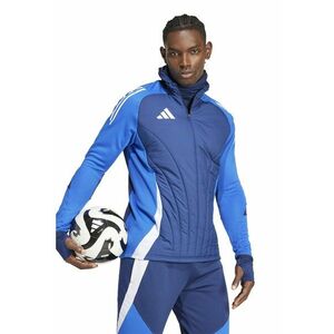 Bluza de trening pentru fotbal Tiro24C Competition - Albastru prafuit/Albastru royal/Alb optic imagine