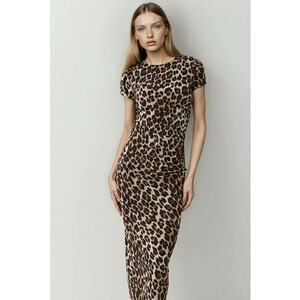 Rochie maxi - imprimeu mulata - Multicolor imagine