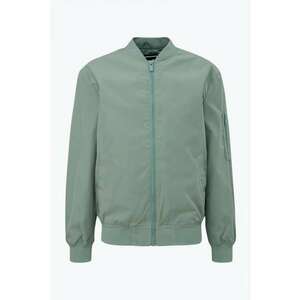 Jacheta barbati tip aviator cu buzunare oblice verde deschis - Verde deschis imagine