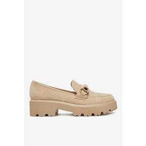 Mocasini Culoare Bej - Bej imagine