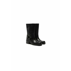 Ghete dama 304624209 - Piele naturala - 40 EU - Negru imagine