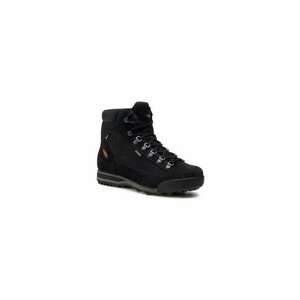 Bocanci trekking barbati 207518162 - Piele naturala - Negru - Negru imagine
