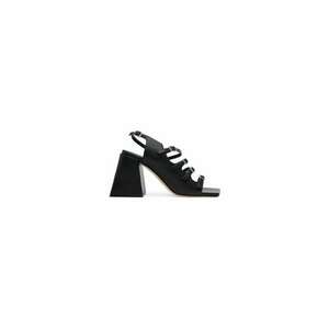 Sandale dama Vic Matie - 305311597 - Piele naturala - Negru - Negru imagine