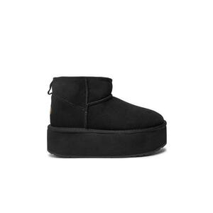 Ghete dama 304290589 - Piele naturala - 42 EU - Negru imagine