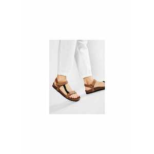 Sandale Unisex 199422270 - Piele naturala - 46 EU - Maro imagine