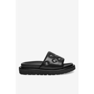 Papuci dama 5905588327356 - Piele naturala - 37 EU - Negru imagine