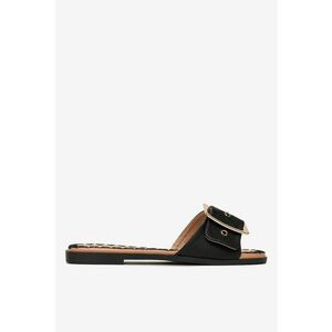 Papuci dama Culoare Negru - Negru imagine