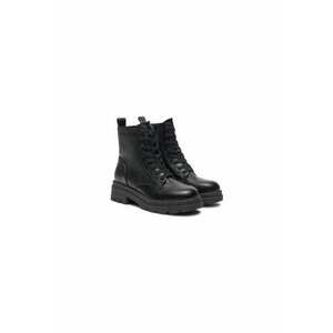 Ghete dama 304428906 - Piele ecologica - Negru - Negru imagine