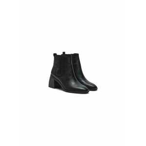 Ghete dama 304205392 - Piele naturala - Negru - Negru imagine
