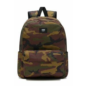 Rucsac cu imprimeu camuflaj Old Skool - 22L - Maro/Kaki imagine