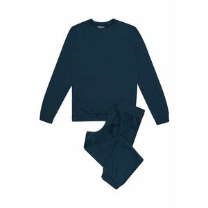 Pijamale barbati Kune - Bumbac - Albastru imagine