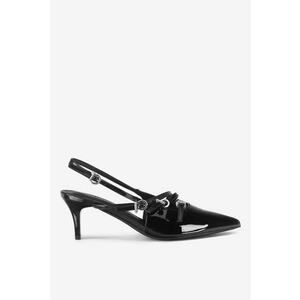 Pantofi dama 5905588740261 - Sintetic - Negru - Negru imagine